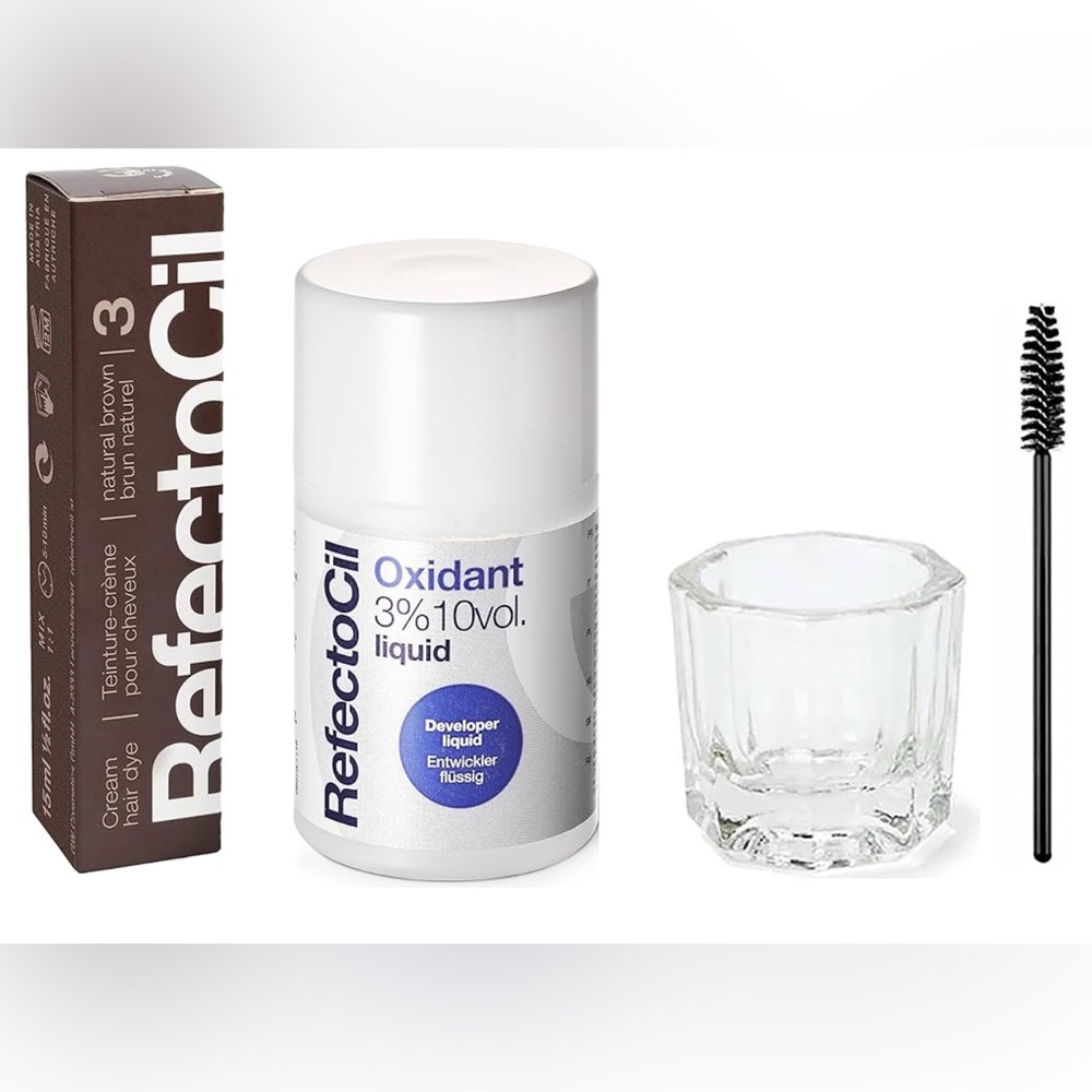 Natural Brown Brow Tint Kit